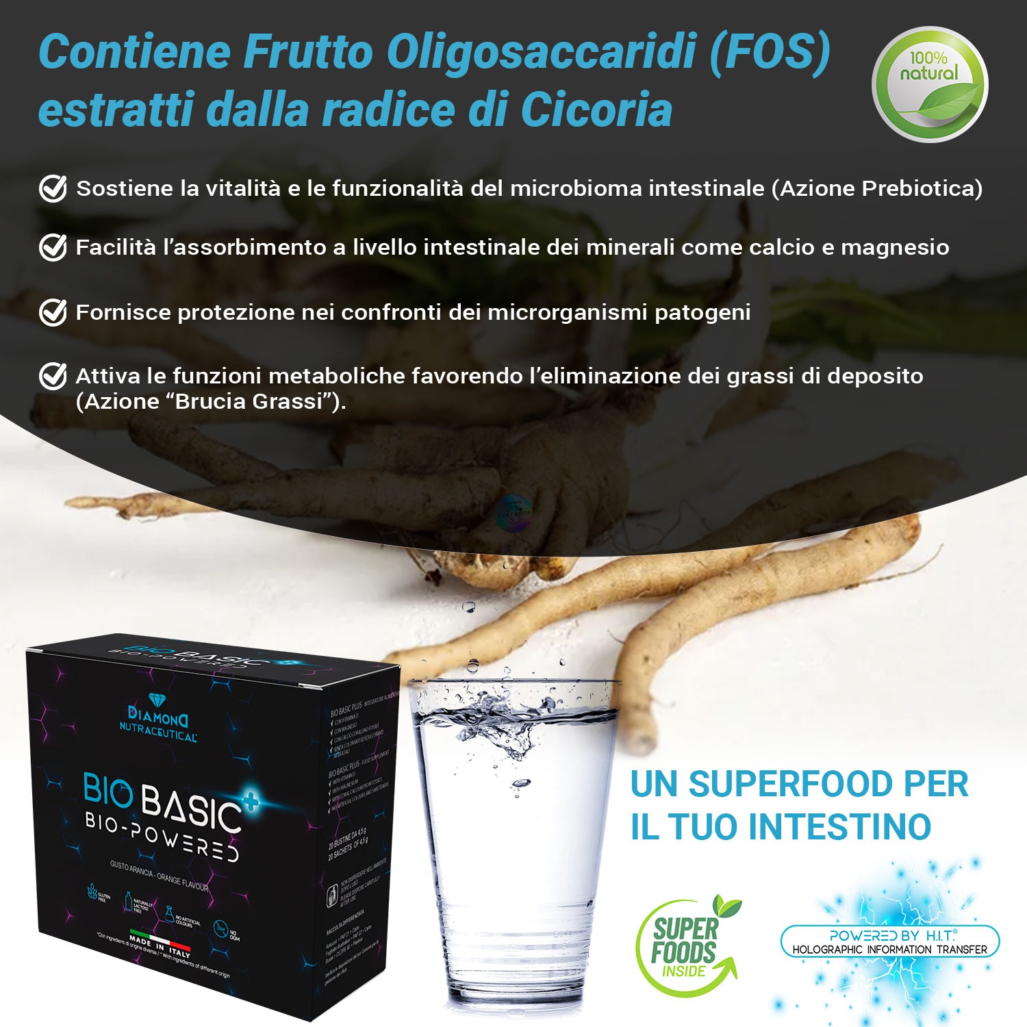 Bio Basic Plus: Nutraceutico Potenziato con Regenesis MIT - Azione Detox, Sistema Immunitario e Microbiota Intestinale - immagine 5