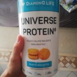 DIAMOND UNIVERSE PROTEIN | Proteine in Polvere Vegane (Pisello, Riso e Quinoa) 72% di Proteine ad Alto Valore Biologico per Sforzo Fisico, Resistenza e Mass Gainer | Gusto Biscotto Cremoso | Gluten Free photo review