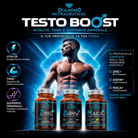 Protocollo Testo Boost - Vitalità, Tono e Supporto Ormonale